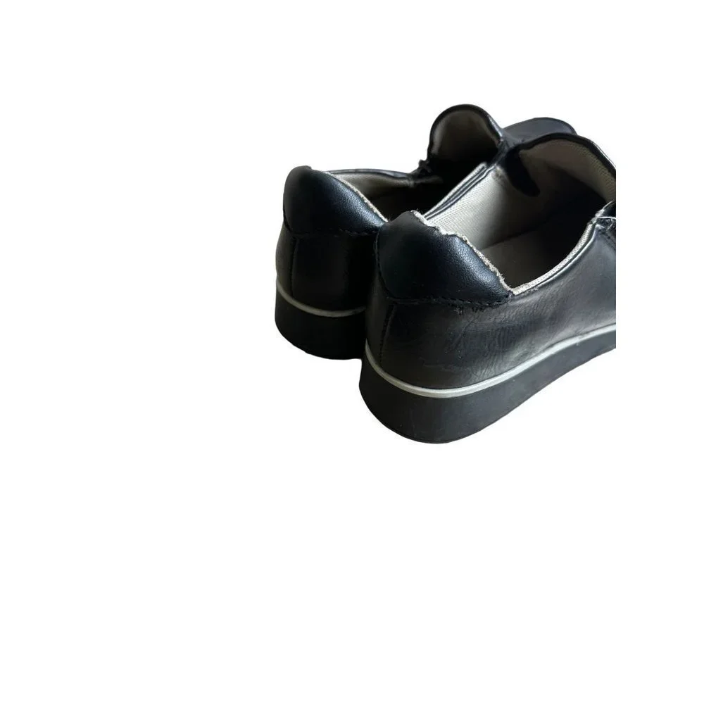 Naturalizer Unisex Youth Oxford, Black Zipper Up Size 4 UK 3 Sku 2264
